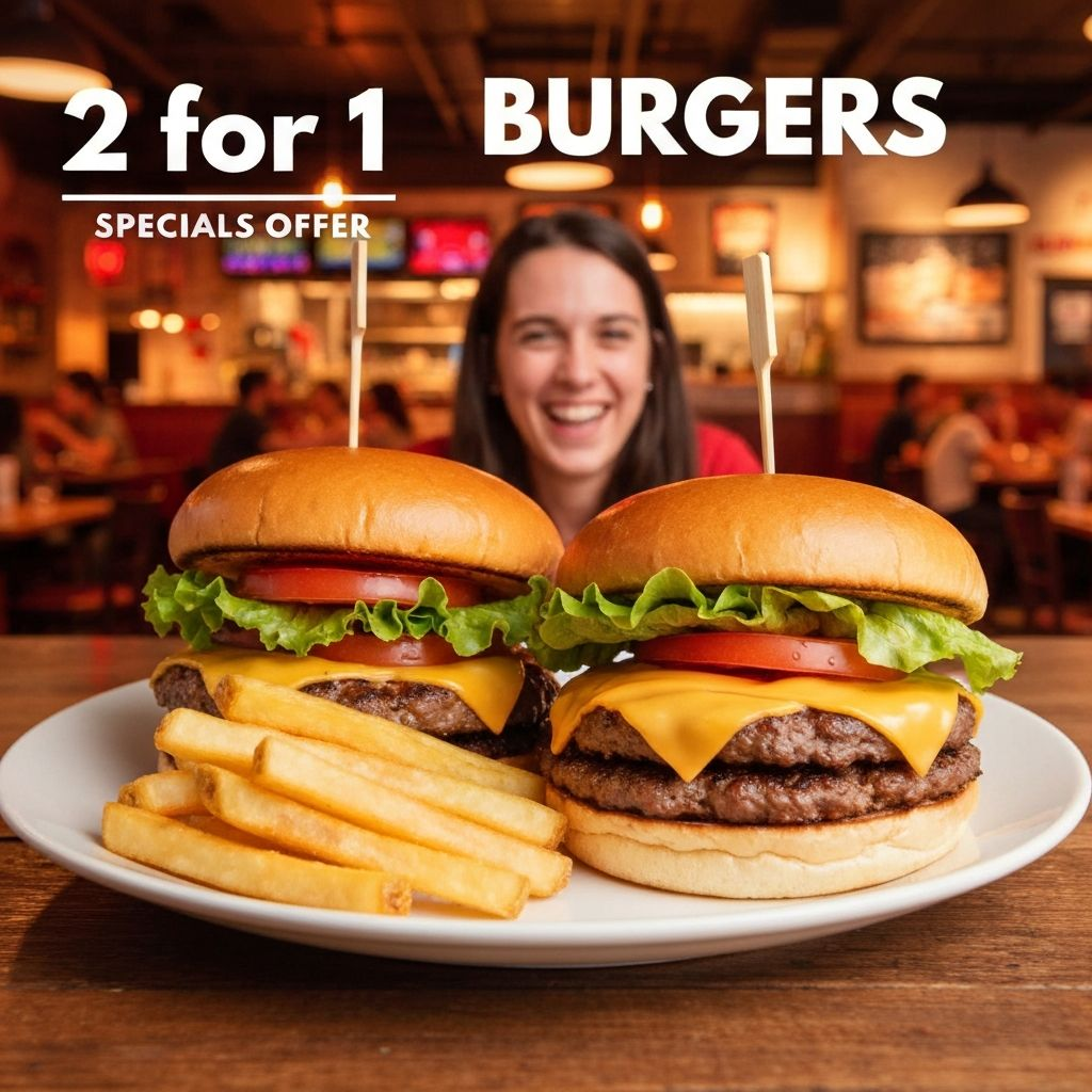 2x1 EN HAMBURGUESAS